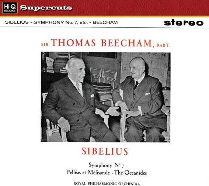 Royal Philharmonic Orchestra, Sir Thomas Beecham Sibelius: Symphony No 7 LP/Vinyl