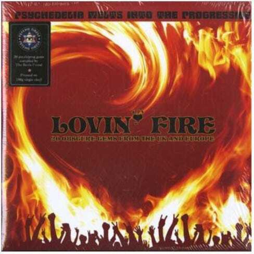 Diverse Rock Lovin' Fire: 20 Obscure Gems From The UK And Europe LP/Vinyl