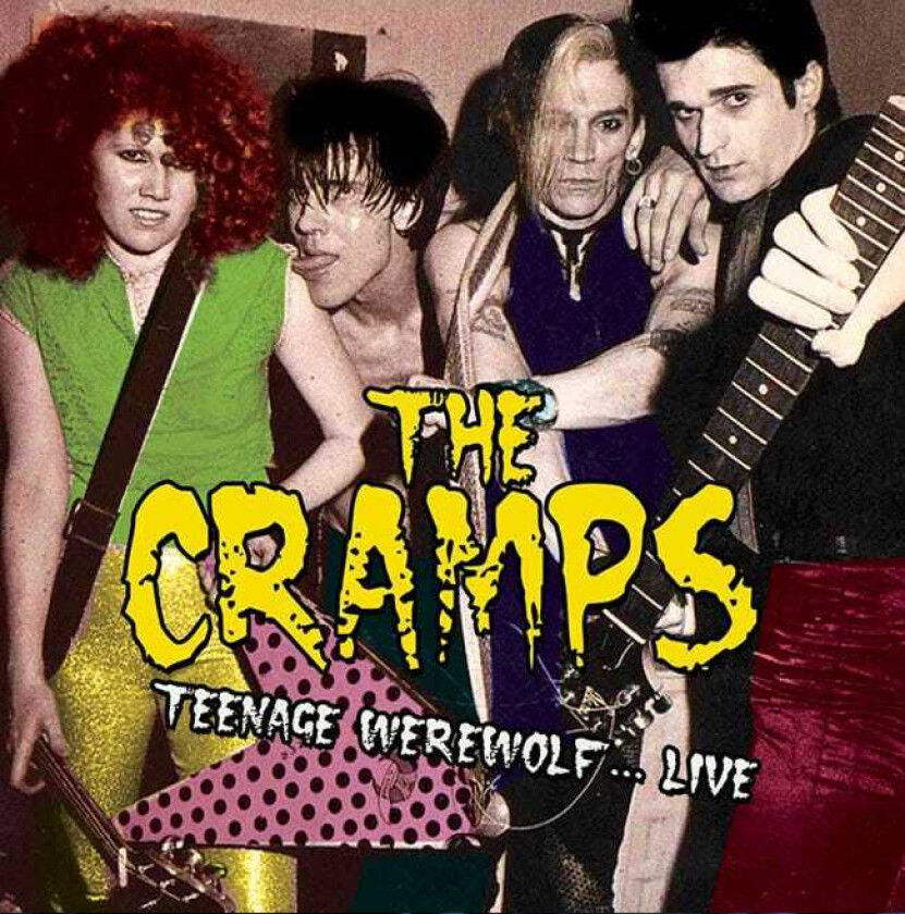 The Cramps Tenage Werewolf...Live (1979) LP/Vinyl