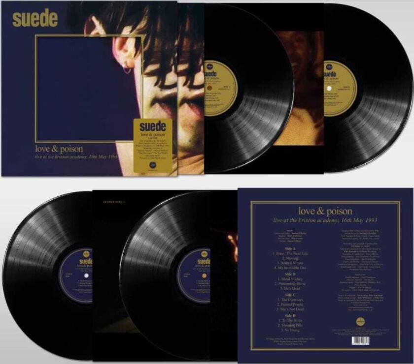 Suede Love & Poison LP/Vinyl