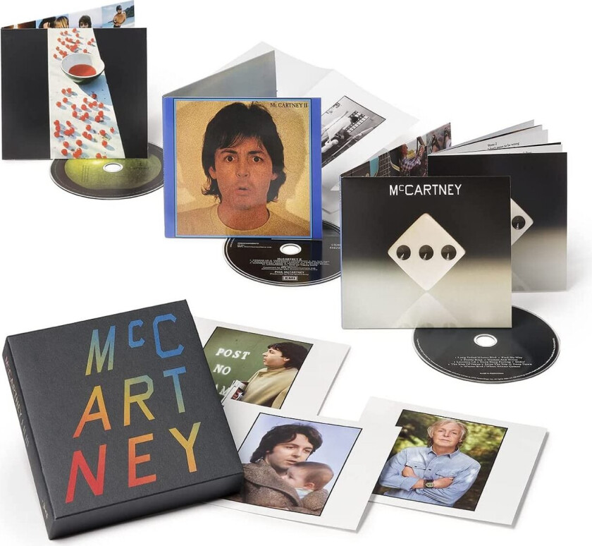 Paul McCartney McCartney I II III Box Set CD
