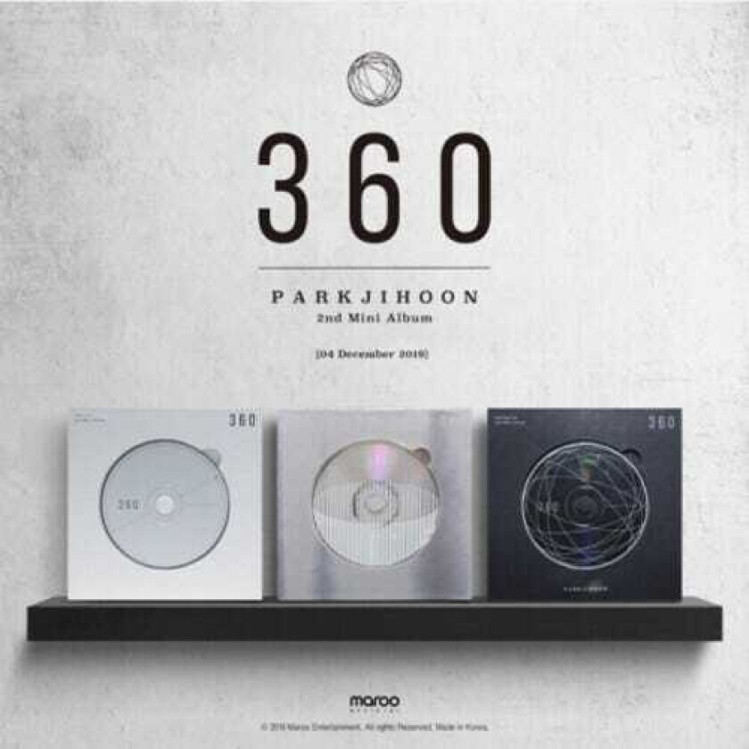 Park Ji Hoon 360 CD