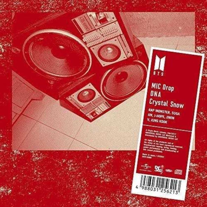 BTS  Mic Drop / Dna / Crystal Snow  CD