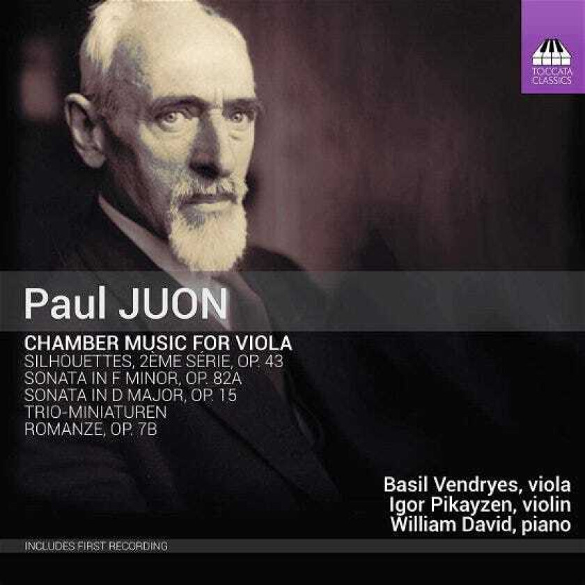 Basil Vendryes, Igor Pikayzen, William David, Paul Juon Juon: Chamber Music For Viola CD