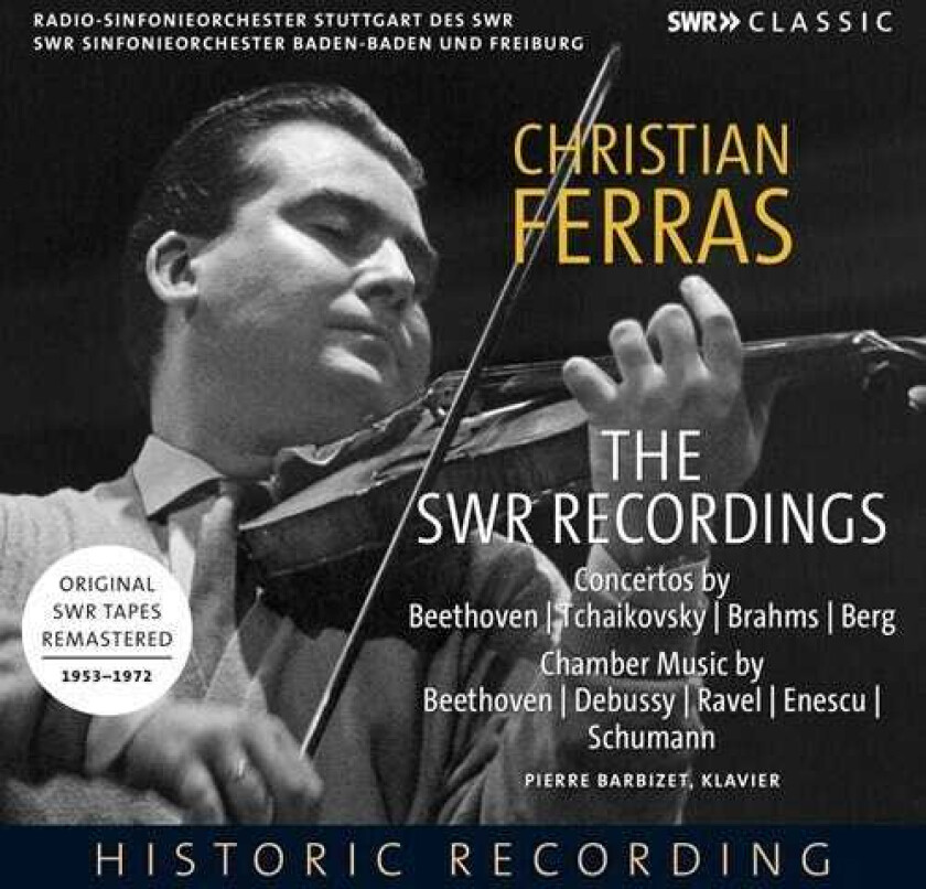 Christian Ferras, HANS MULLERKRAY, Herbert Blomstedt, Michael Gielen  Christian Ferras Plays Violin Sonatas & Concertos  CD