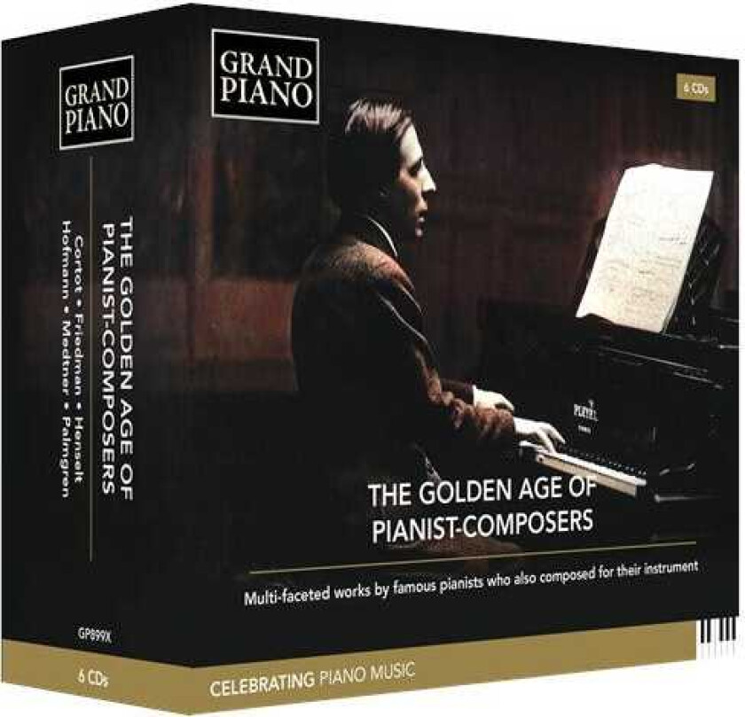 Diverse Artister The Golden Age Of PianistComposers CD