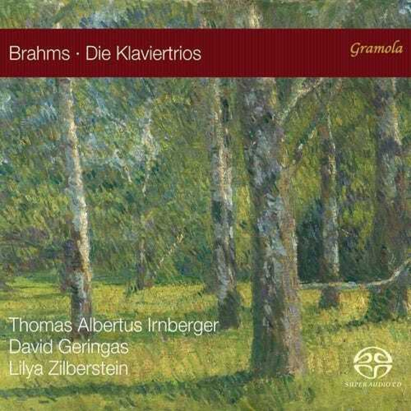 Thomas Albertus Irnberger, David Geringas, Lilya Zilberstein Brahms: Piano Trios CD