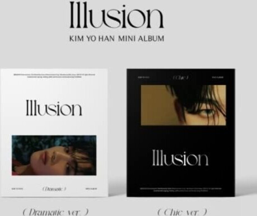 Kim Yo Han  Illusion (Incl. Photobook, Photocard, Transparent Photocard, Polaroid + Postcard)  CD