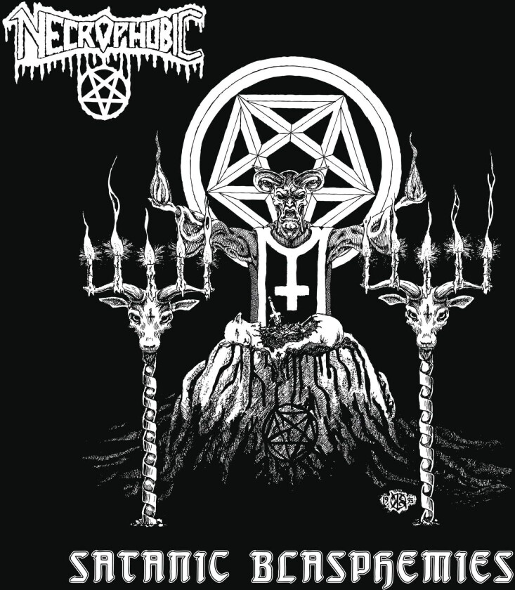 Necrophobic Satanic Blasphemies LP/Vinyl