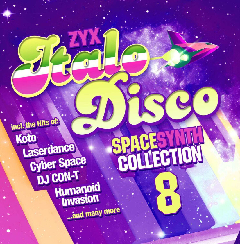Diverse Artister ZYX Italo Disco Spacesynth Collection 8 CD
