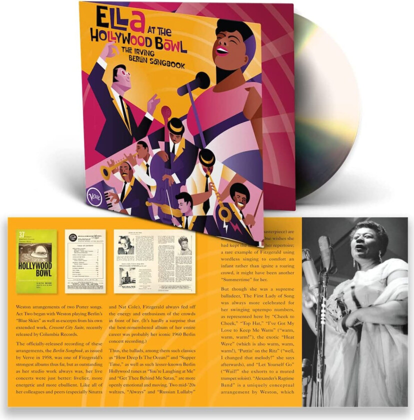 Ella Fitzgerald Ella At The Hollywood Bowl: The Irving Berlin Songbook CD