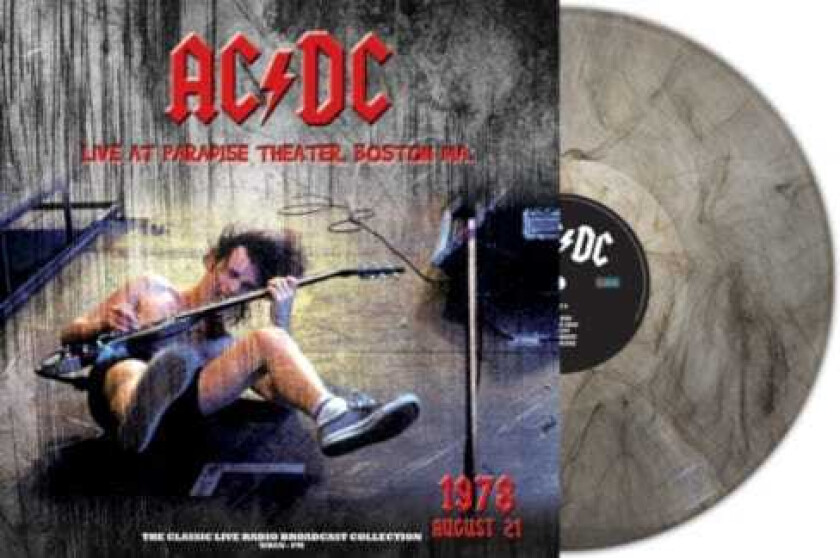 AC/DC Live At Paradise Theater Boston 21th Aug 1978 LP/Vinyl