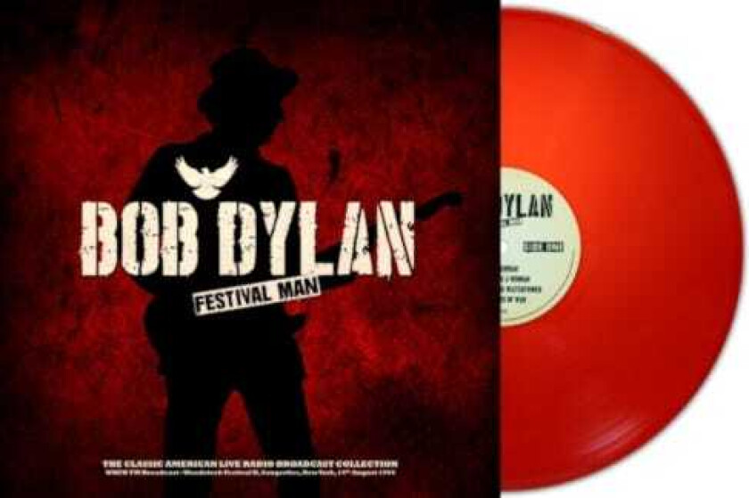 Bob Dylan Festival Man WNEW FM Broadcast Woodstock Festival II Suagerties LP/Vinyl