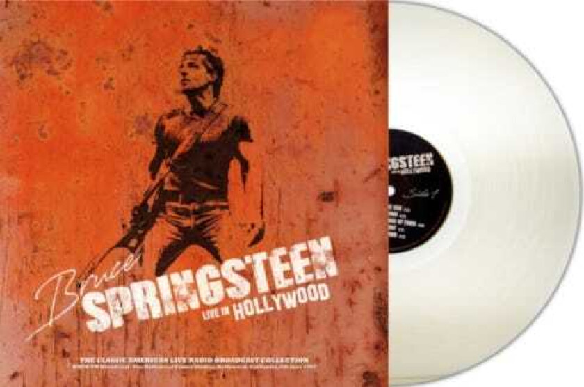 Bruce Springsteen Live In Hollywood WNEW FM Broadcast LP/Vinyl