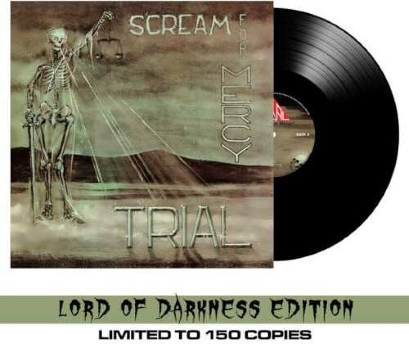 Trial Scream For Mercy LP/Vinyl