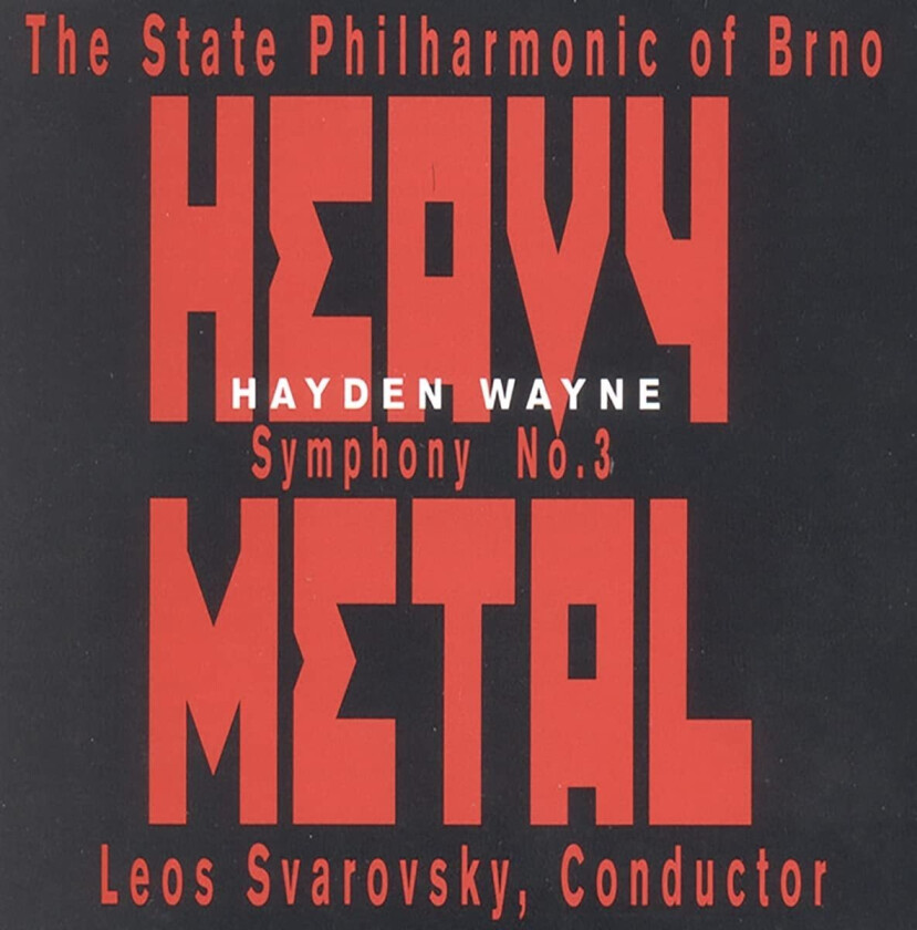 Hayden Wayne Symphony No.3 Heavy Metal CD