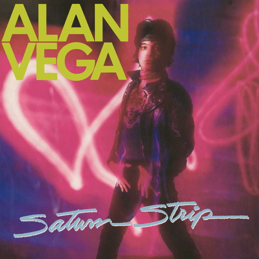Alan Vega Saturn Strip LP/Vinyl