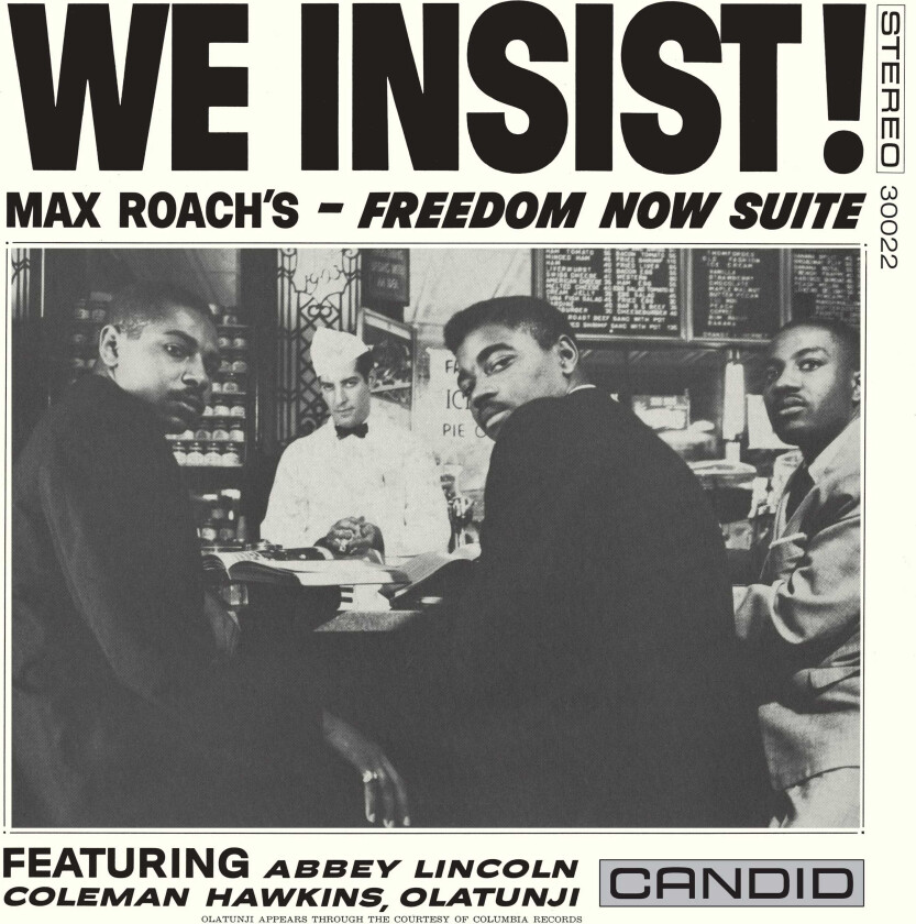 Max Roach We Insist! Max Roach's Freedom Now Suite LP/Vinyl