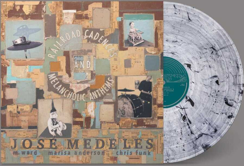 Jose Medeles Railroad Cadences & Melancholic Anthems LP/Vinyl