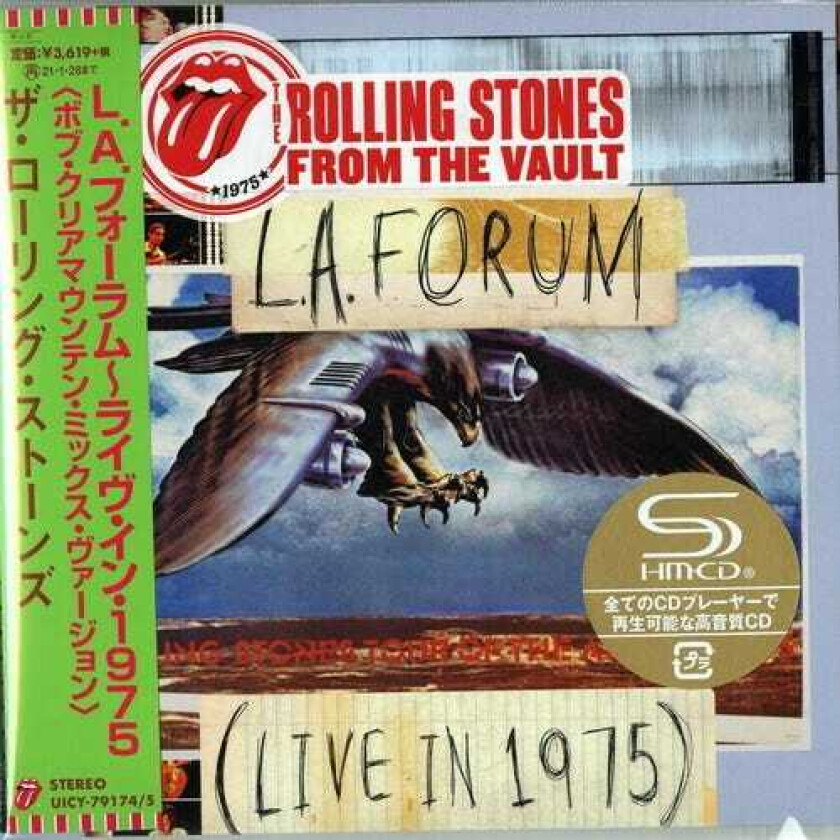 The Rolling Stones From The Vault: L.A. Forum Live In 1975 (Bob Clearmountain Mix)(SHMCD / Paper Sleeve) CD