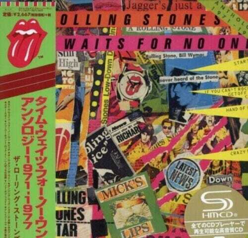 The Rolling Stones Time Waits For No One Anthology 19711977 (SHMCD / Paper Sleeve / 2009 Remastering) CD