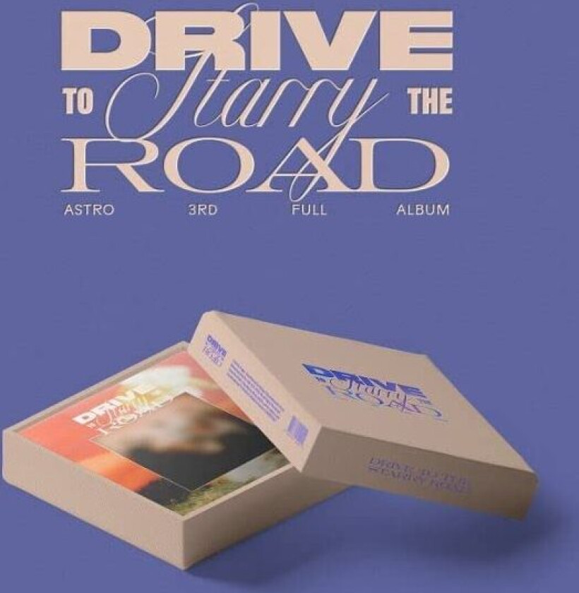 Astro  Drive To The Starry Road  Road Version  Incl. 116pg Photobook, Sticker, Postcard, 2x Photocards +  CD