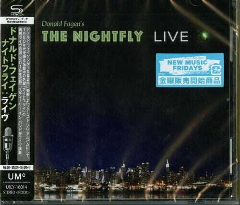 Donald Fagen Nightfly Live CD