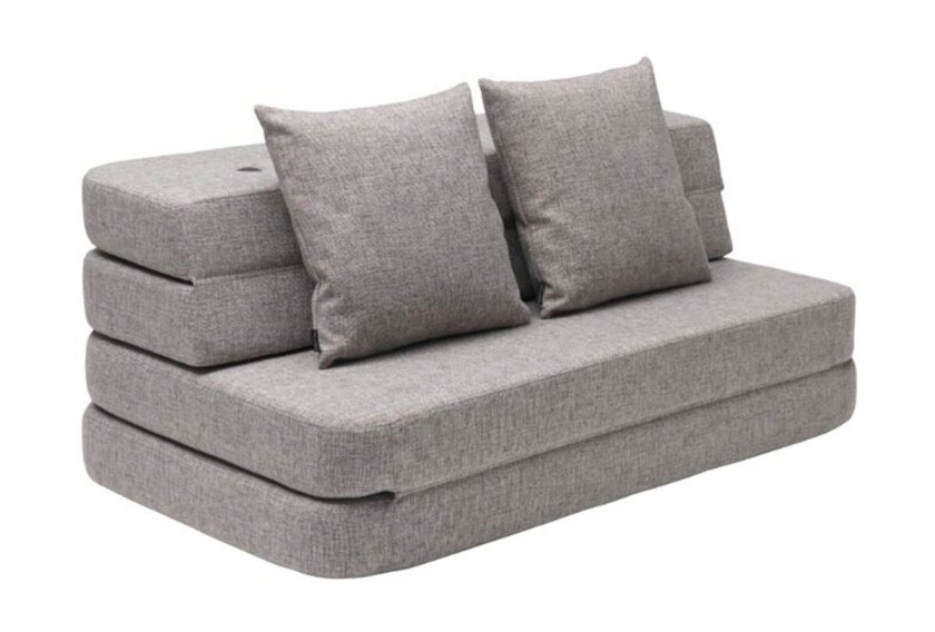 byKlipKlap 3Fold Sofa XL, Multi Grey