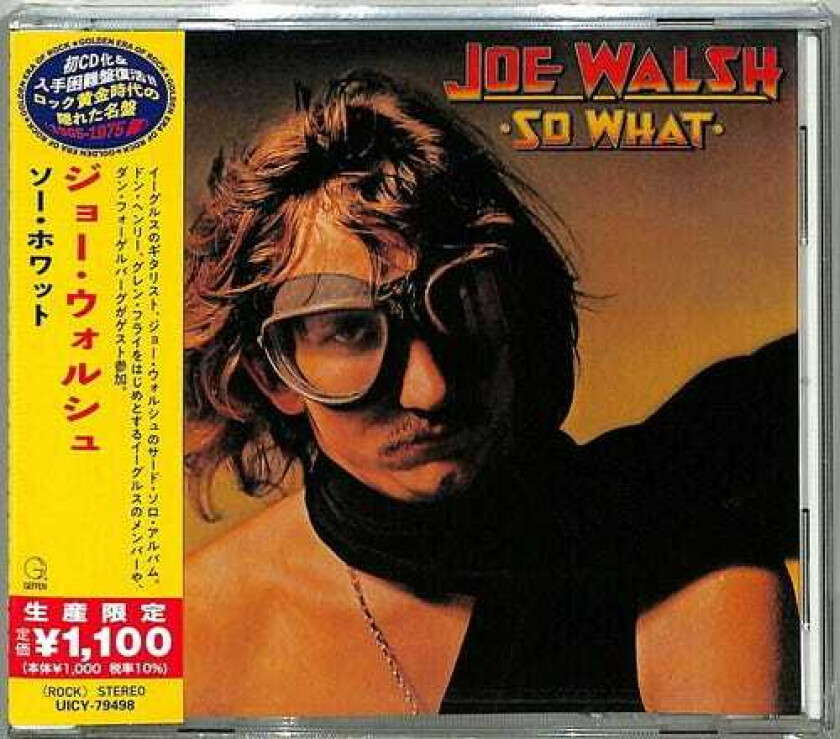 Joe Walsh So What CD