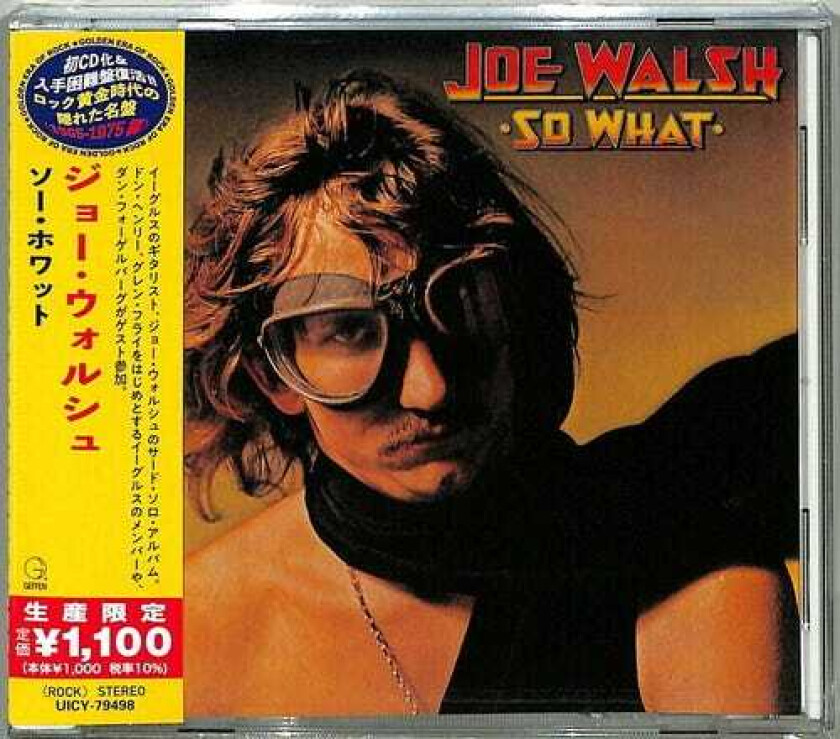 Joe Walsh  So What  CD