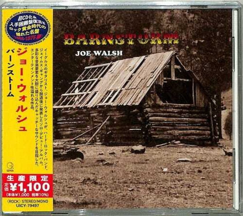 Joe Walsh Barnstorm CD