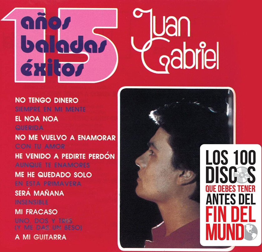 Juan Gabriel 15 Anos Baladas Exitos CD