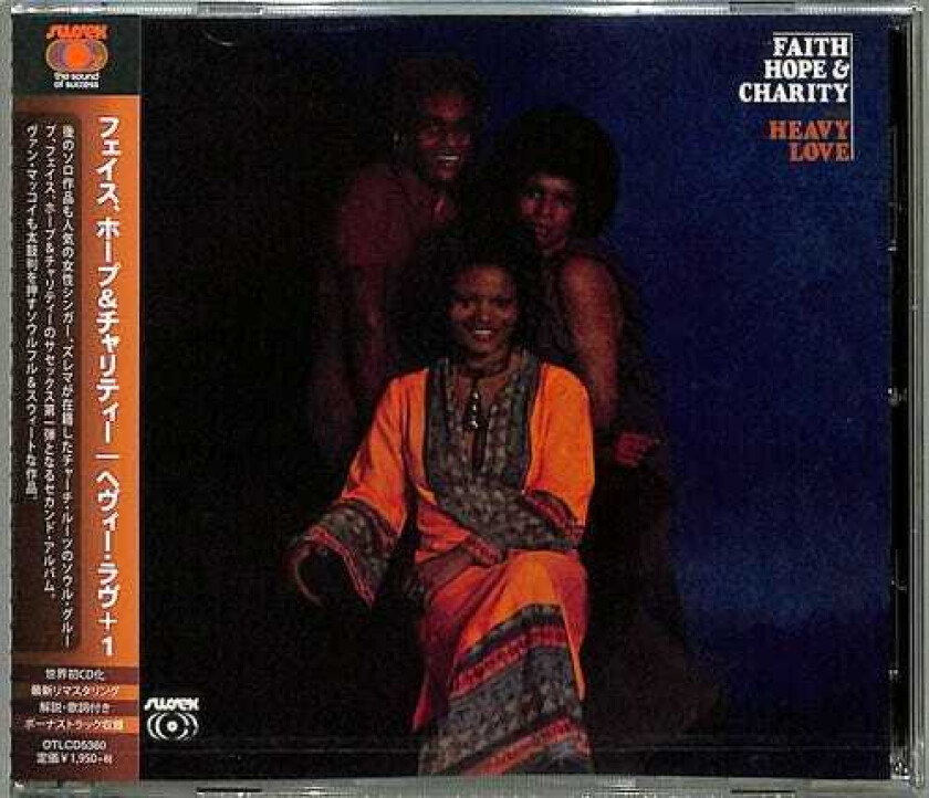 Faith Hope, Charity  Heavy Love + 1  CD