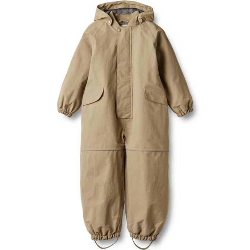 Wheat Masi Parkdress/vårdress Til Barn, Beige Stone