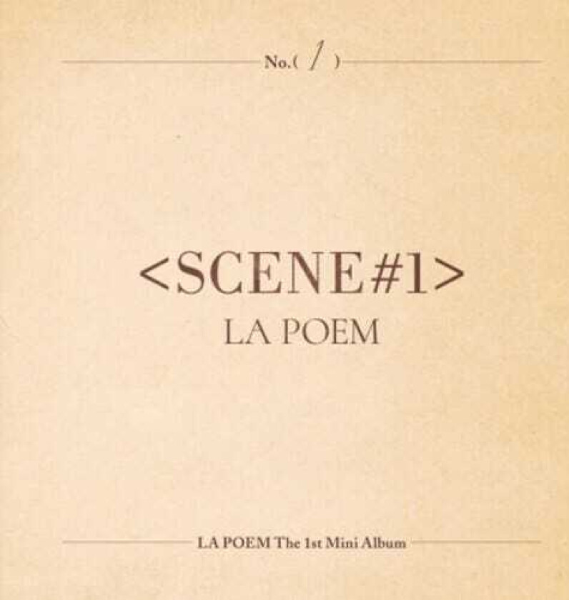 La Poem Scene #1 CD