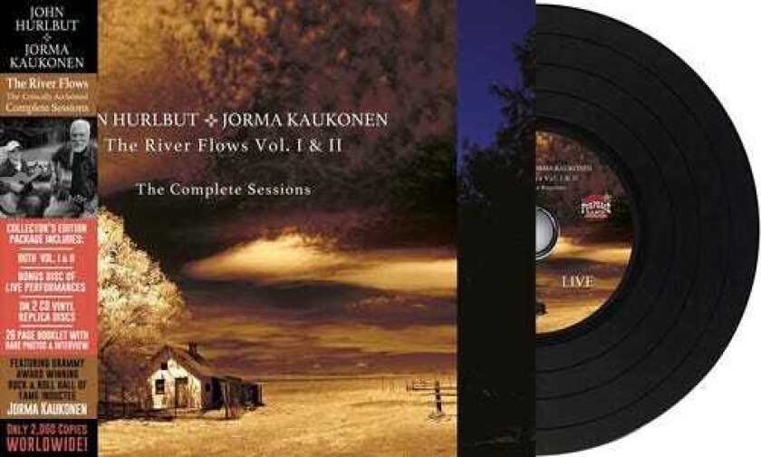 John Hurlbut, Jorma Kaukonen River Flows Vol. 1 & 2 / The Complete Sessions CD