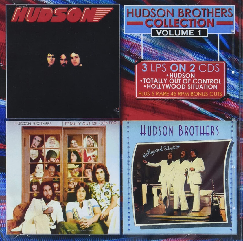 Hudson Brothers Hudson / Totally Out Of Control / Hollywood CD