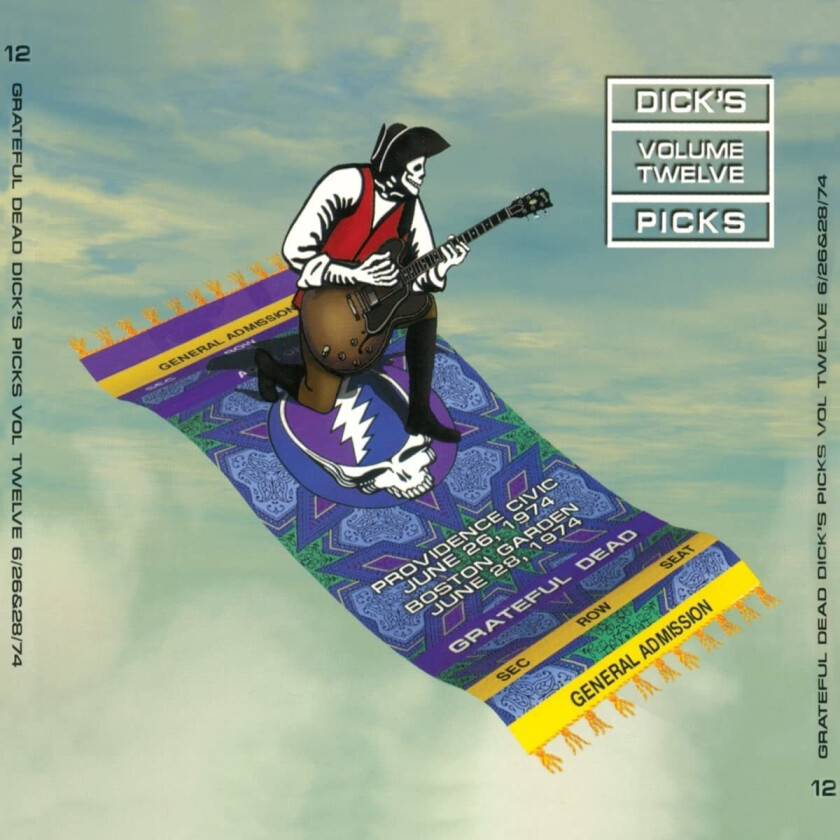 Grateful Dead Dick's Picks Vol. 12 Providence Civic Center 6/26/74 & Boston Garden 6/28/74 CD