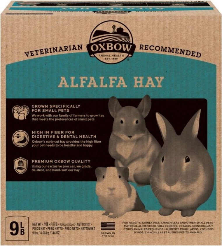 Bilde av Alfalfa Høy (4 kg)