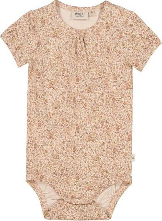 Kortermet Body Med Blomstermønster, Rose Flowers