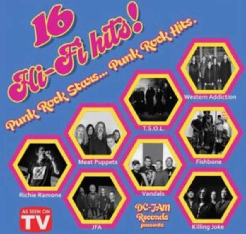 Diverse Punk DCJam Records Presents: 16 HiFi Hits LP/Vinyl