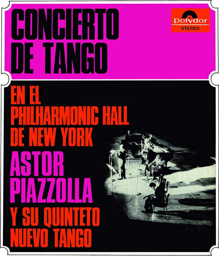 Astor Piazzolla Concierto De Tango En El Philharmonic Hall De Ny CD