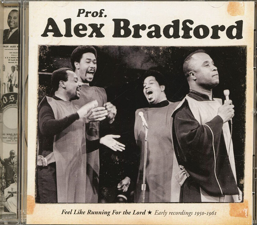 Alex Bradford  Feel Like Running For The Lord  CD