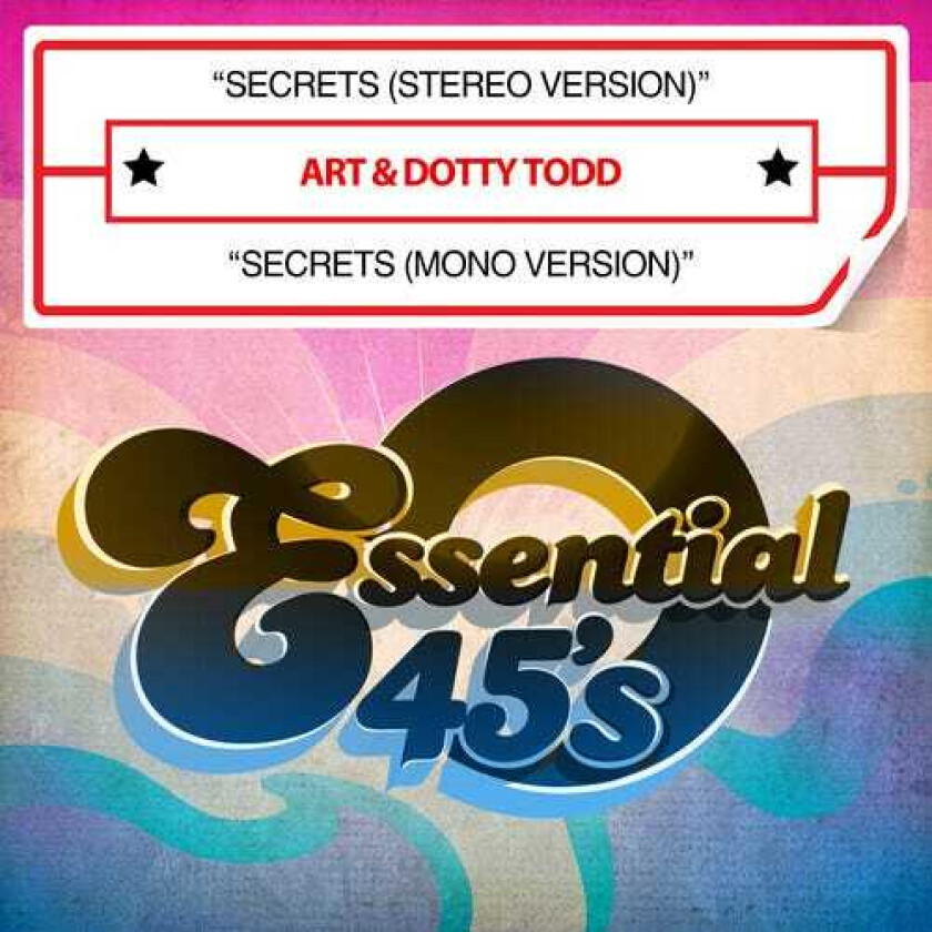 Art Todd, Dotty Todd  Secrets (Digital 45)  CD