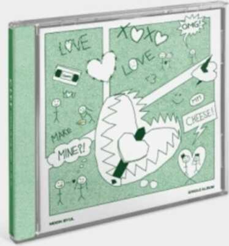 Moon Byul C.I.T.T Cheese In The Trap (Cheese Version Incl. 16pg Booklet, Sticker + 2 Photo Cards) CD