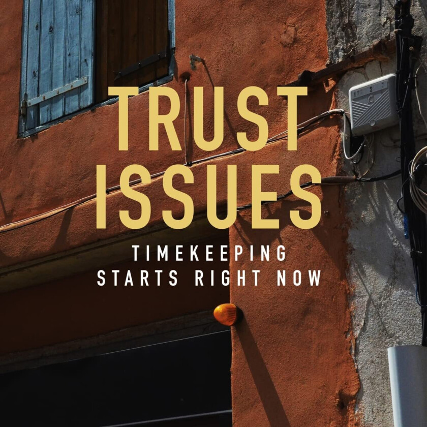 Trust Issues Timekeeping Starts Right Now LP/Vinyl
