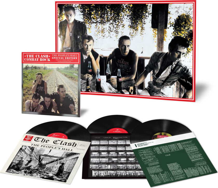 The Clash Combat Rock + The People's Hall LP/Vinyl