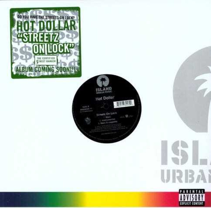Hot Dollar Streetz On Lock (X6) LP/Vinyl