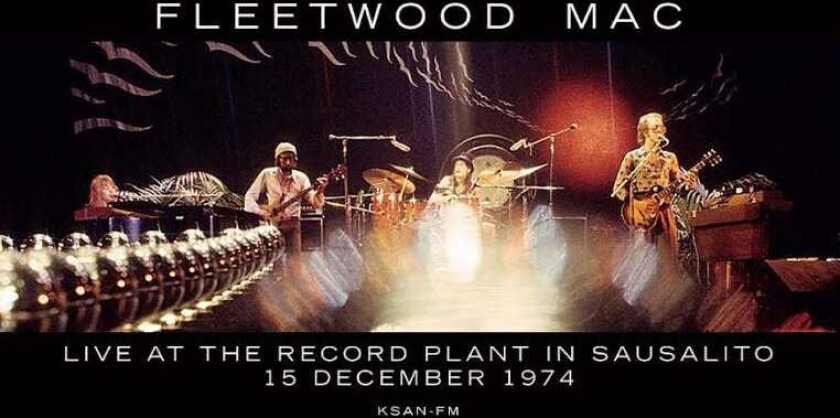 Fleetwood Mac Live At The Record Plant In Sausalito 15 December 1974 LP/Vinyl