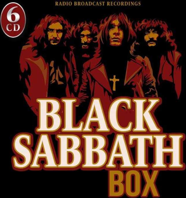 Black Sabbath  Box  Radio Broadcast Recordings  CD